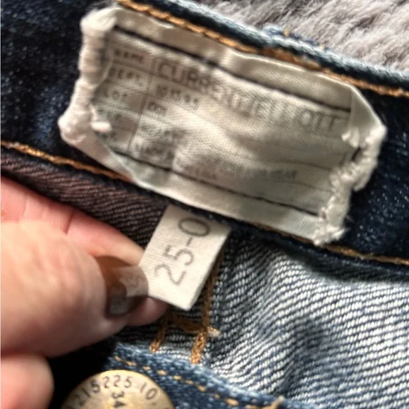 Current/Elliott Dark Wash Denim Jeans - Picture 5 of 6